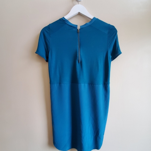 Wilfred Capucine Silk T-shirt Two Tone Tee shirt, Blue, XS - Picture 4 of 9
